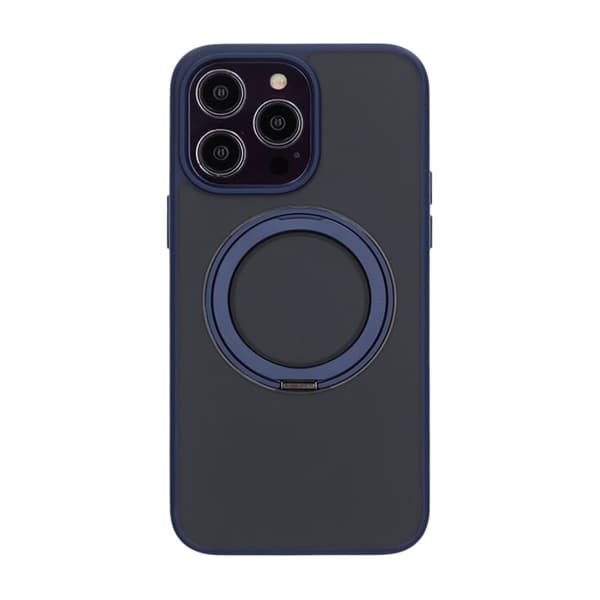 iPhone 14 Pro Max Mobilskal med Magsafe Stativ - Blå