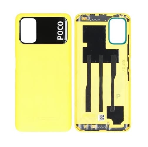 Poco M3 Back Cover Yellow