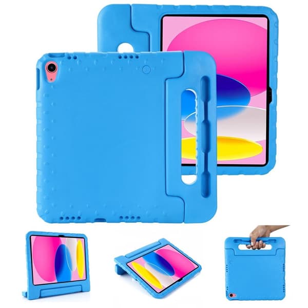 iPad A16 11" 2025 / 10th Gen 10.9" 2022 EVA Case with Handle & Stand - Blue