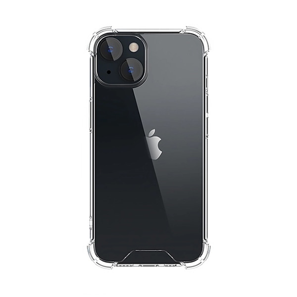 iPhone 14 Skal - Stöttåligt Transparent