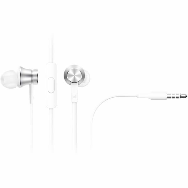 Original Xiaomi Basic Edition Piston In-Ear Hörlurar 3,5 mm - Silver Svart