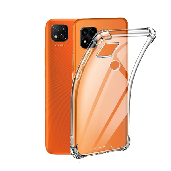 Stöttåligt Mobilskal Redmi 9C NFC - Transparent