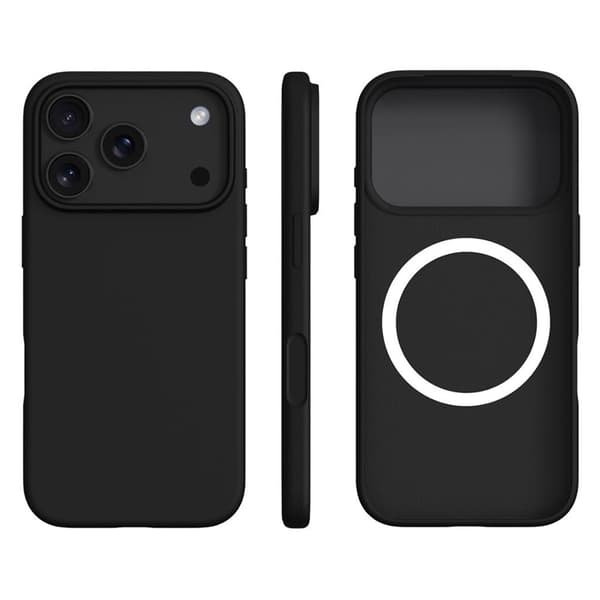 iPhone 18 Pro Max/17 Pro Max MagSafe Case in Silicone - Black