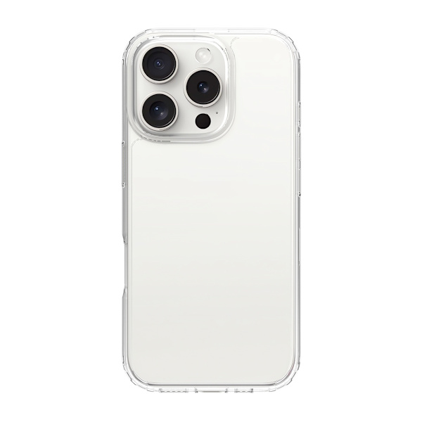iPhone 16 Pro Mobile Case Shockproof Rvelon - Transparent
