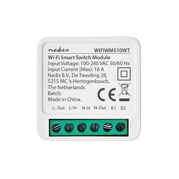 Nedis SmartLife WiFi Switch, 3680W