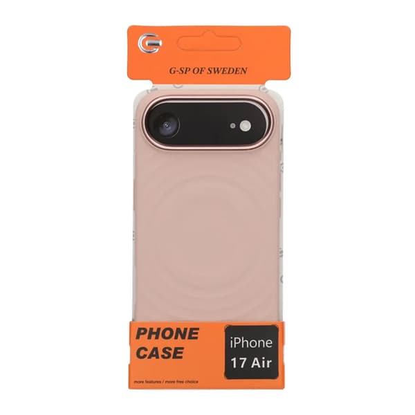 Mobile Case Silicone with Magsafe for iPhone 17 Air - Pink