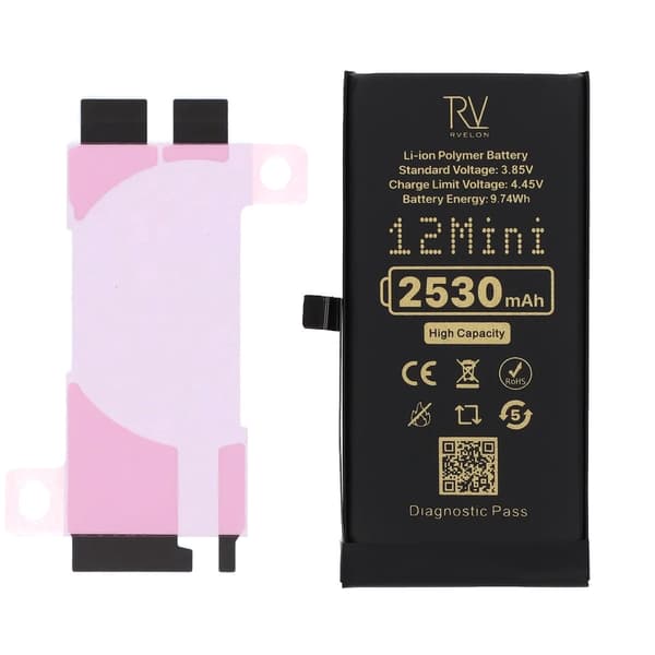 RV Battery iPhone 12 Mini 2530mAh Diagnostic Pass High