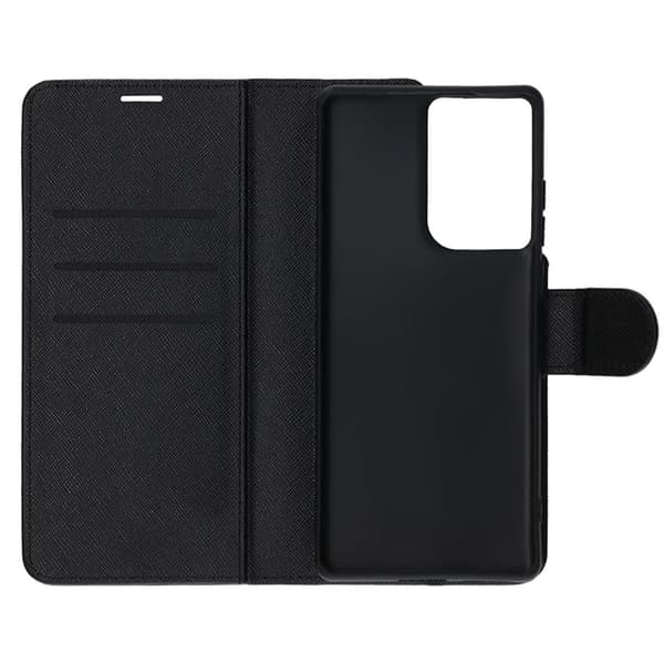 Motorola Moto G85 Wallet Case with Stand - Black