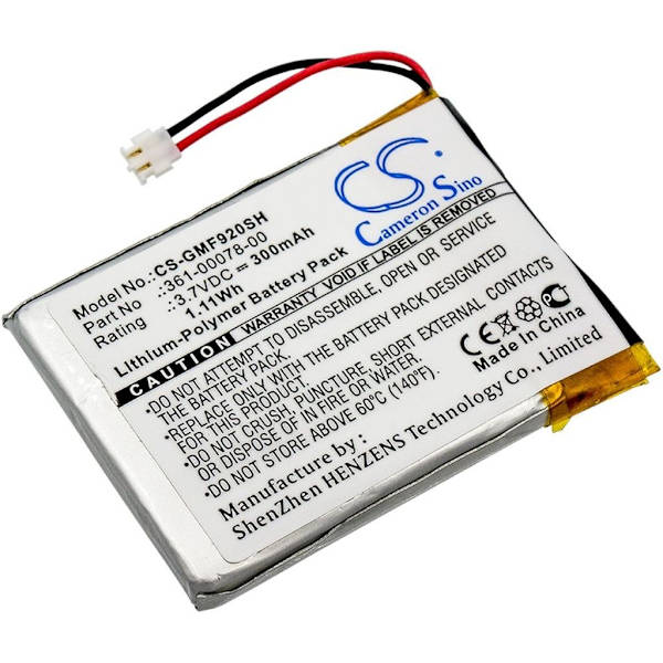 Battery for Garmin Forerunner 920XT etc