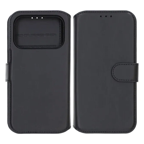 Rvelon Wallet Case Magnet for iPhone 17 Pro Max - Black