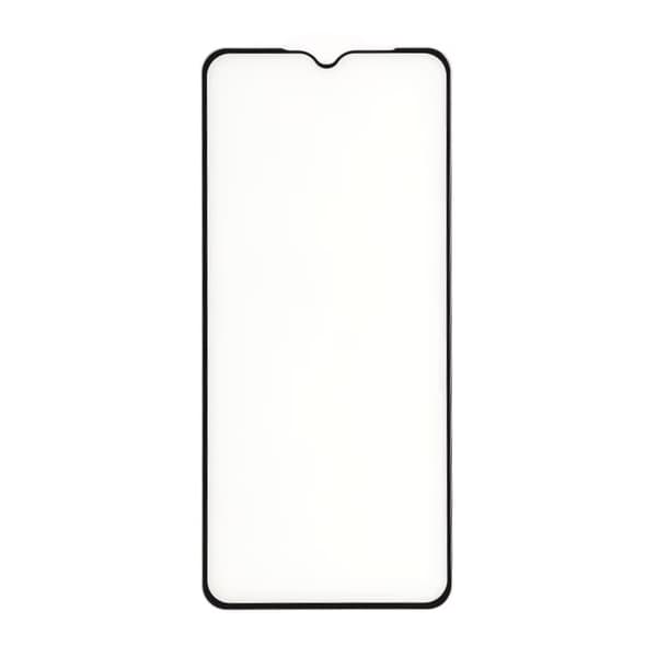 Skärmskydd Samsung A12 - 3D Härdat Glas Svart (miljö)