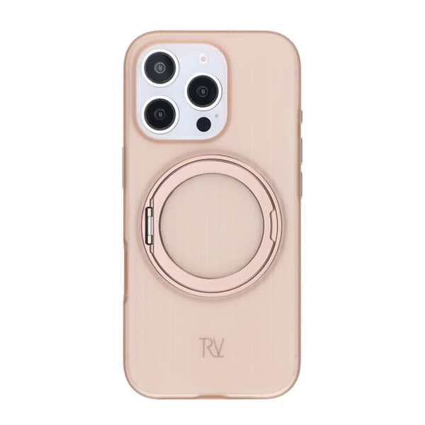 iPhone 16 Pro Rvelon Case Rotating Magnet Stand - Bronze