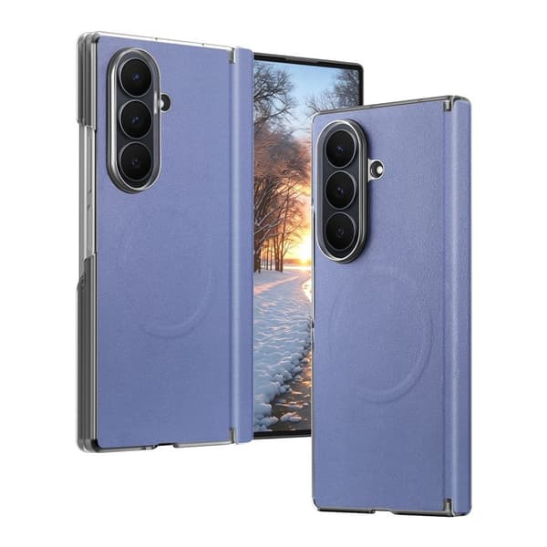 MagSafe Case PU-leather Samsung Galaxy Z Fold8 Ultra - Blue