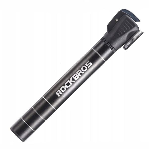 Rockbros bicycle pump, small - Black