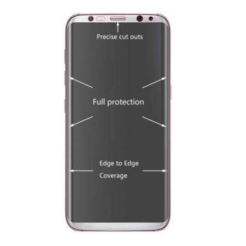 HAT PRINCE heltäckande skärmskydd för Samsung Galaxy S8 Svart