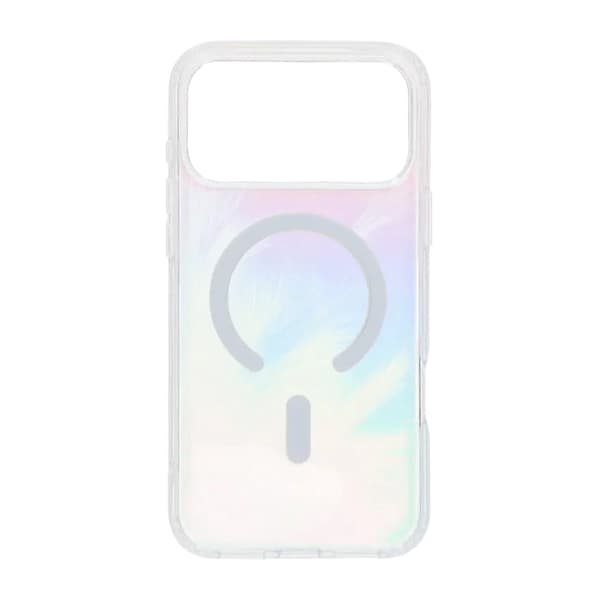 TPU skal med Magsafe till iPhone 17 Pro - Iriserande