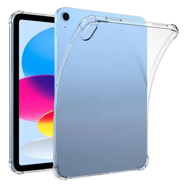 iPad A16 11" 2025/10.9" 2024 Soft TPU Case Shock-proof - Transparent