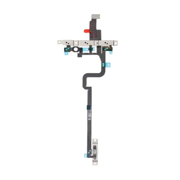 iphone 15 Pro Power and Volume Flex Cable With Metal Plate Pre-installed Original