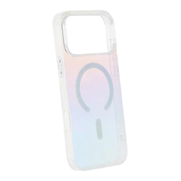 TPU skal med Magsafe till iPhone 17 Pro Max - Iriserande