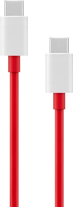 Original OnePlus Warp Charge USB-C till USB-C Kabel, 1.5m Svart