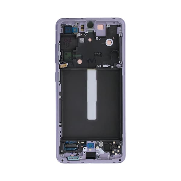 Samsung Galaxy S21 FE 5G Skärm med LCD Display Original - Lavendel