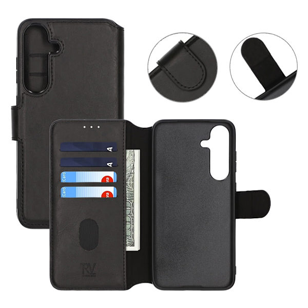 Samsung Galaxy S25 Plus Wallet Case Rvelon - Black