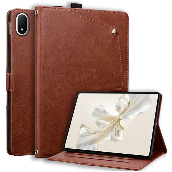 Cover for OnePlus Pad 4/3 Pro/2 Pro Oppo Pad 5 Pro/4 Pro – Brown