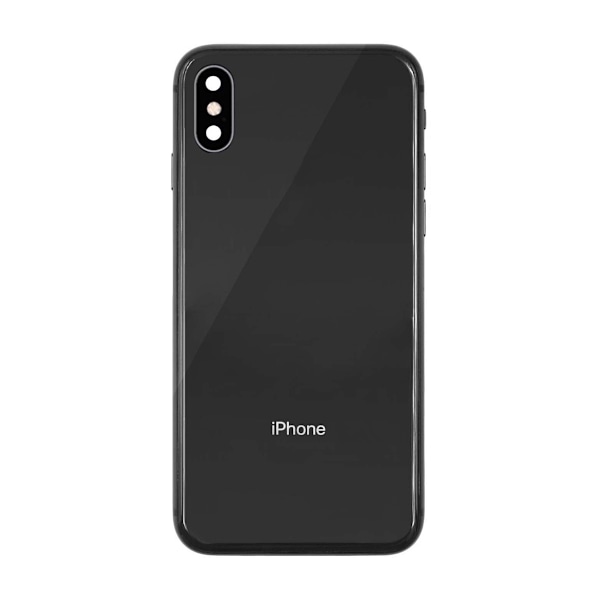 iPhone XS Max Baksida med Komplett Ram - Svart