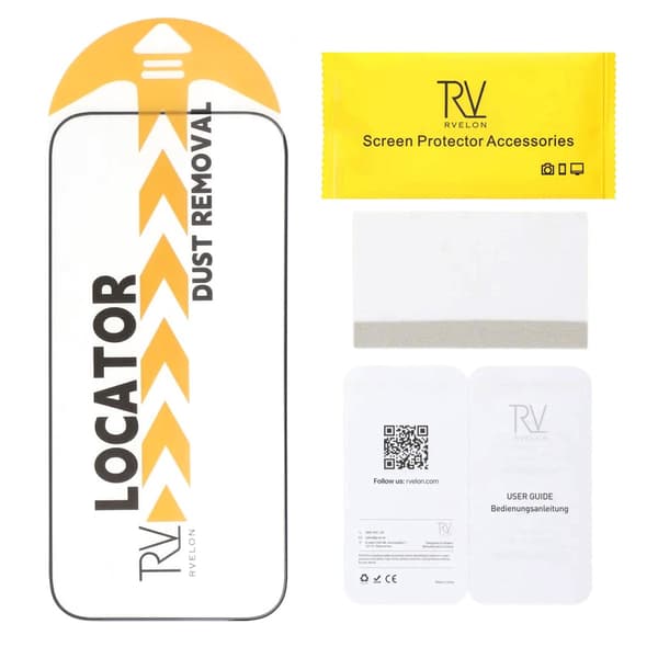 Screen Protector for iPhone Air – 2.5D High Aluminum Tempered Glass RV- Bulk with frame -20 pcs