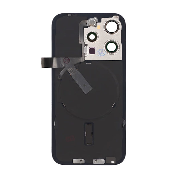 iPhone 15 Pro Back Glass Complete OEM - Titanium White