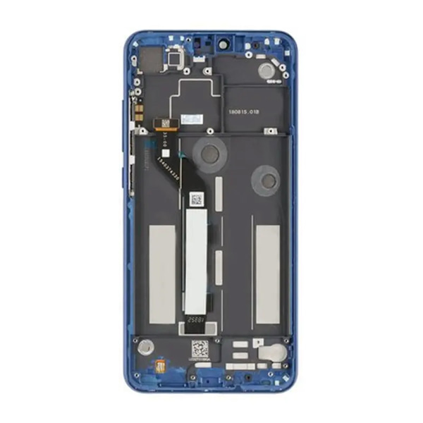 Xiaomi Mi 8 Lite Skärm med LCD Display - Blå