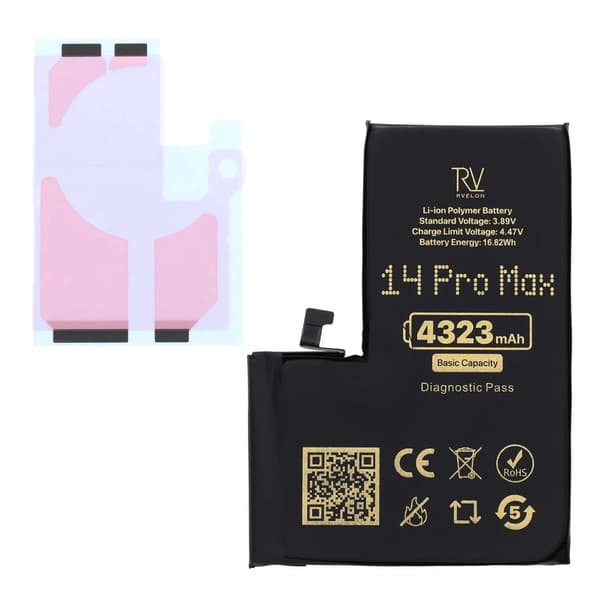 RV Battery iPhone 14 Pro Max 4323mAh Diagnostic Pass Original