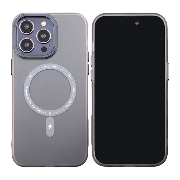 iPhone 14 Pro Max Mobilskal med MagSafe - Frostat Svart