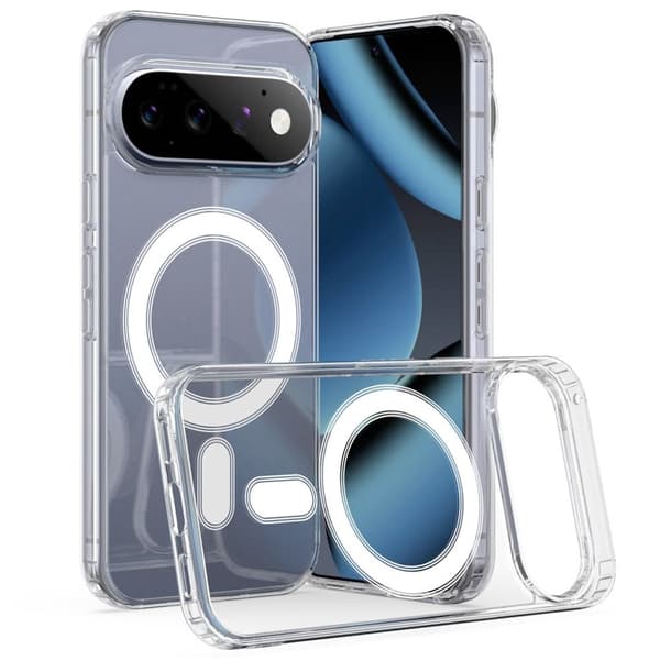 Google Pixel 11 Pro MagSafe Case Acryllic Back - Transparent