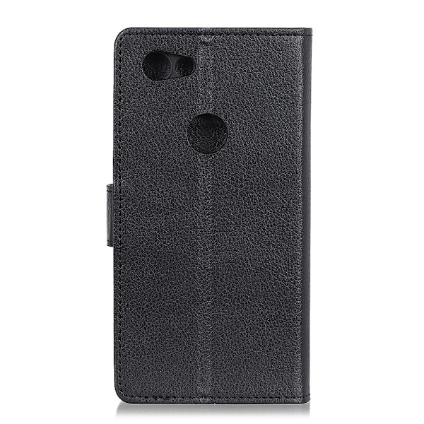 Google Pixel 3 A Plånboksfodral med Stativ - Svart