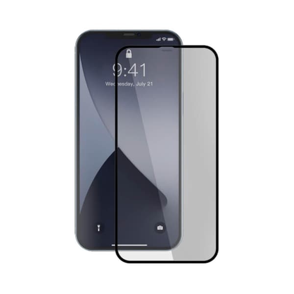 Baseus 2xSkärmskydd i Härdat Glas för iPhone 12 Mini - Svart Svart