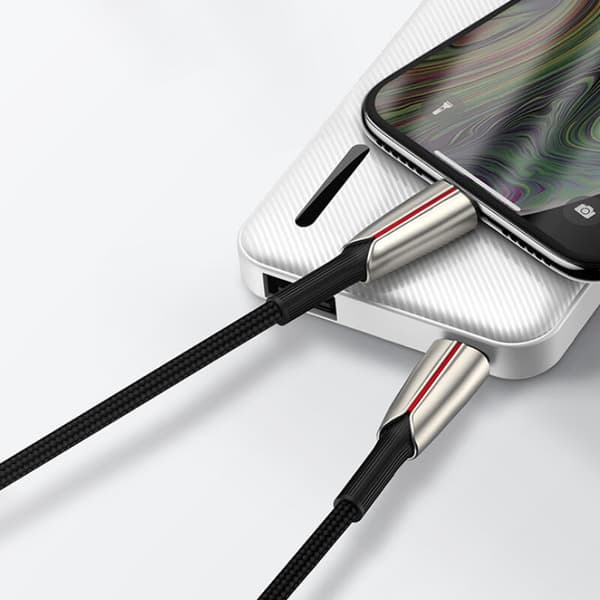 SiGN PD USB-C till Lightning Kabel, 1.2m, 3A, 36W - Svart Svart
