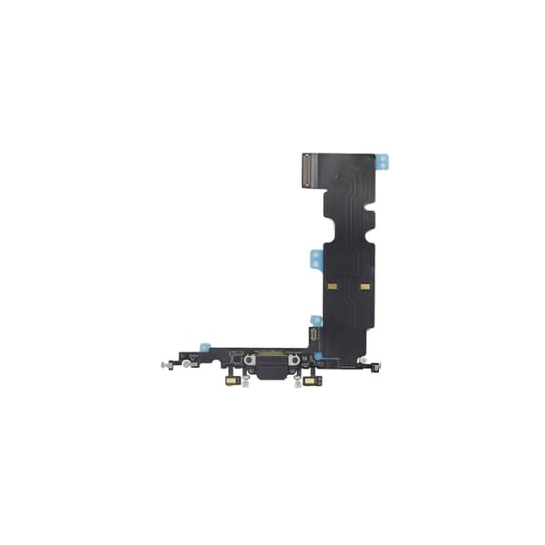 iPhone 8 Plus Laddport - Svart