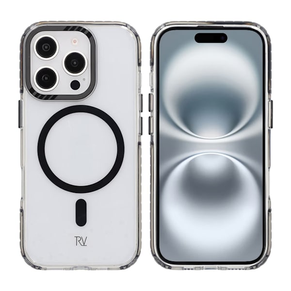 iPhone 16 Pro Rvelon Mobile Case Magnet Reinforced - Black