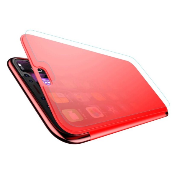Baseus Touchable Fodral för iPhone XS Max - Röd