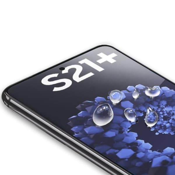 MOCOLO Skärmskydd i 3D Härdat Glas för Samsung Galaxy S21 Plus Svart