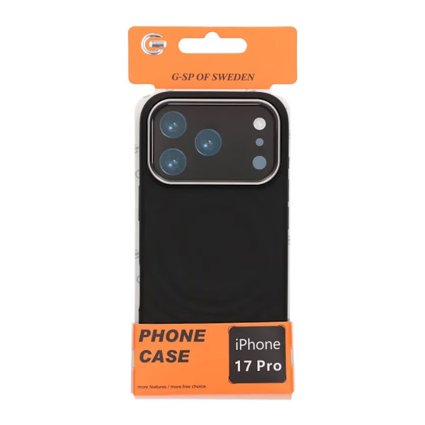 Mobile Case Silicone with Magsafe for iPhone 17 Pro - Black