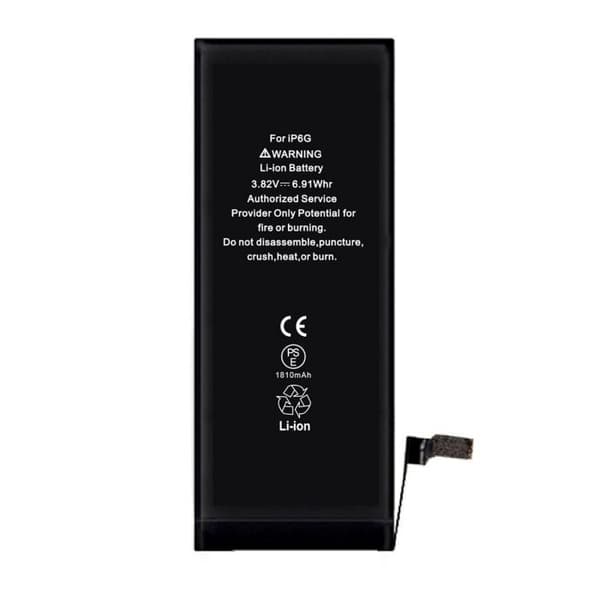 iPhone 6 Batteri Med Tejp Svart