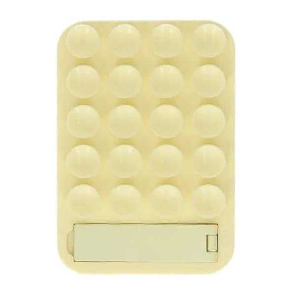 MagSafe Silicone Suction Cup Stand Phone Mount Yellow