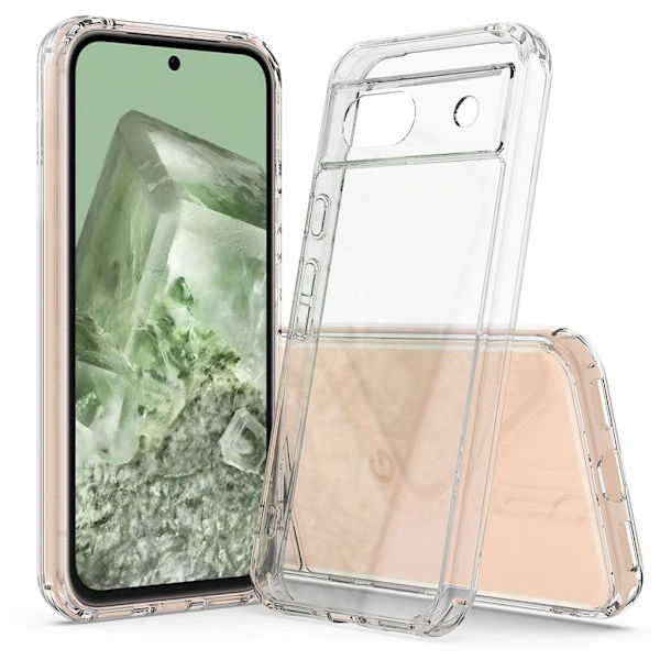 Google Pixel 8a Scratch-Resistant Case - Transparent