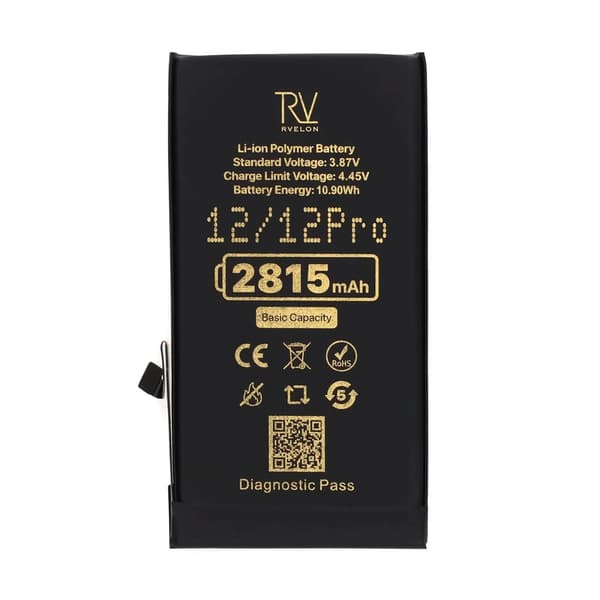 RV Battery iPhone 12/12 Pro 2815mAh Diagnostic Pass Original