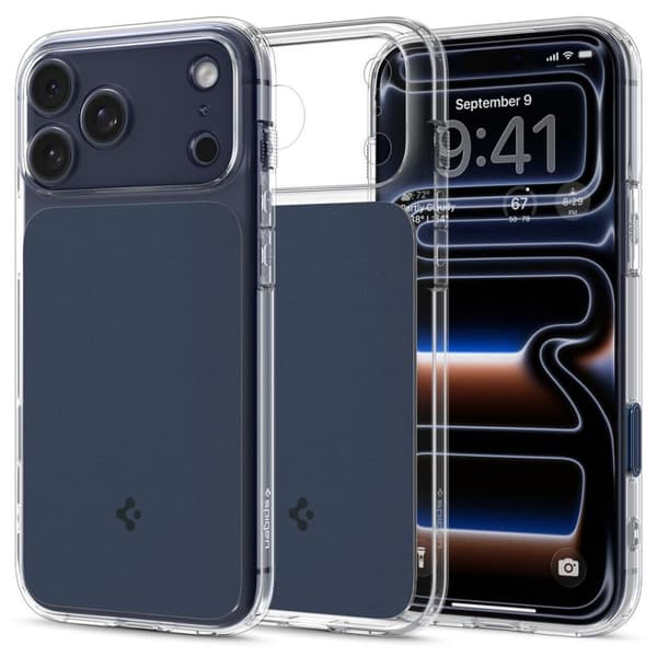 Spigen Ultra Hybrid T MagFit Case for iPhone 18 Pro Max/17 Pro Max - Matte Blue