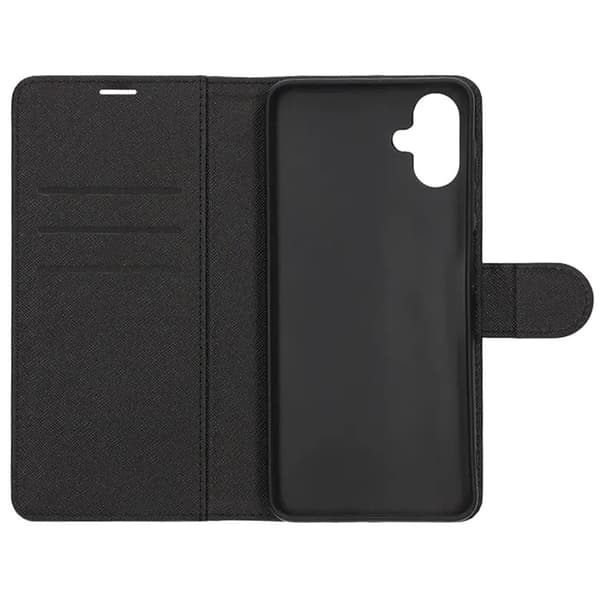 Wallet Case with Stand for Samsung Galaxy A06 - Black