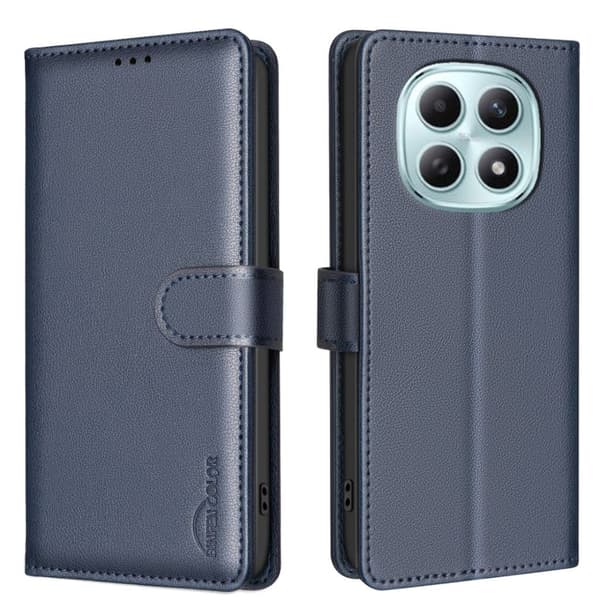 BINFEN COLOR Xiaomi Redmi Note 15 Wallet Cover RFID Blocking - Blue