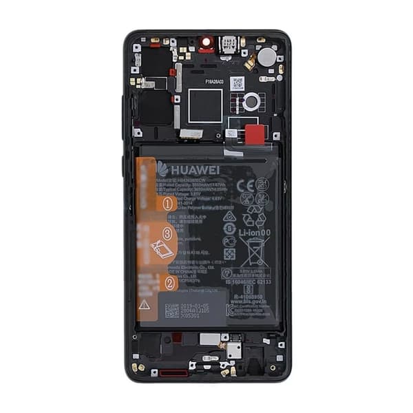 Huawei P30 New Version Screen with LCD Display and Battery Original - Black